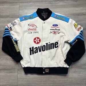 JH Designs Rickey Rudd Racing Jacket NASCAR Size XL Winston Cup Havoline